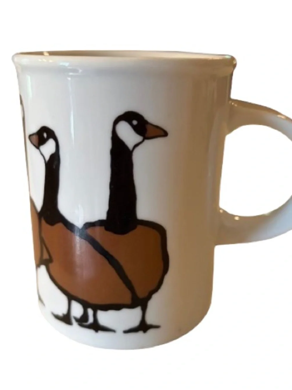 Marc Tetro Danesko Canada Wildlife Mugs Set of 2 Geese & Loons PopArt Cabincore - Picture 11 of 14